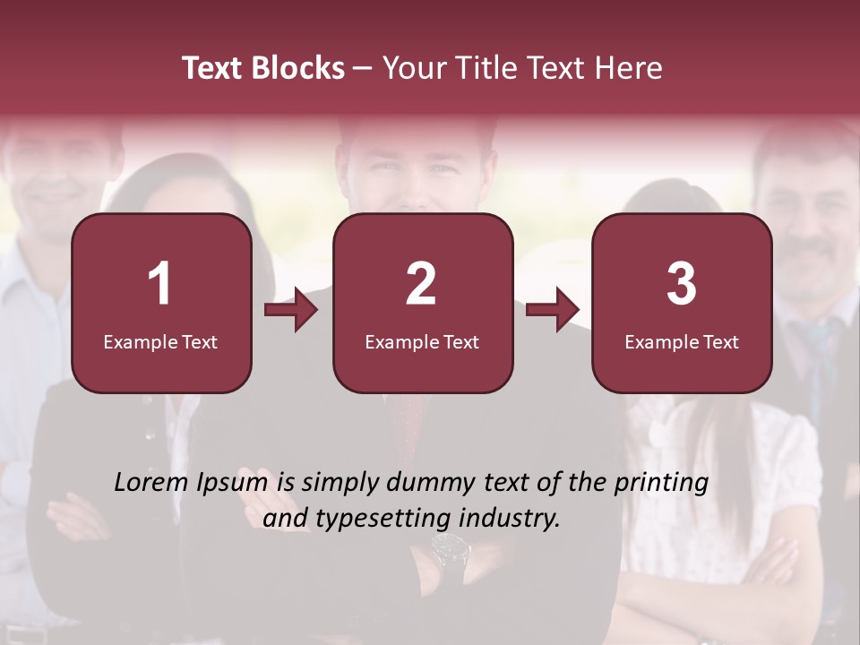 Boss People Lifestyle PowerPoint Template