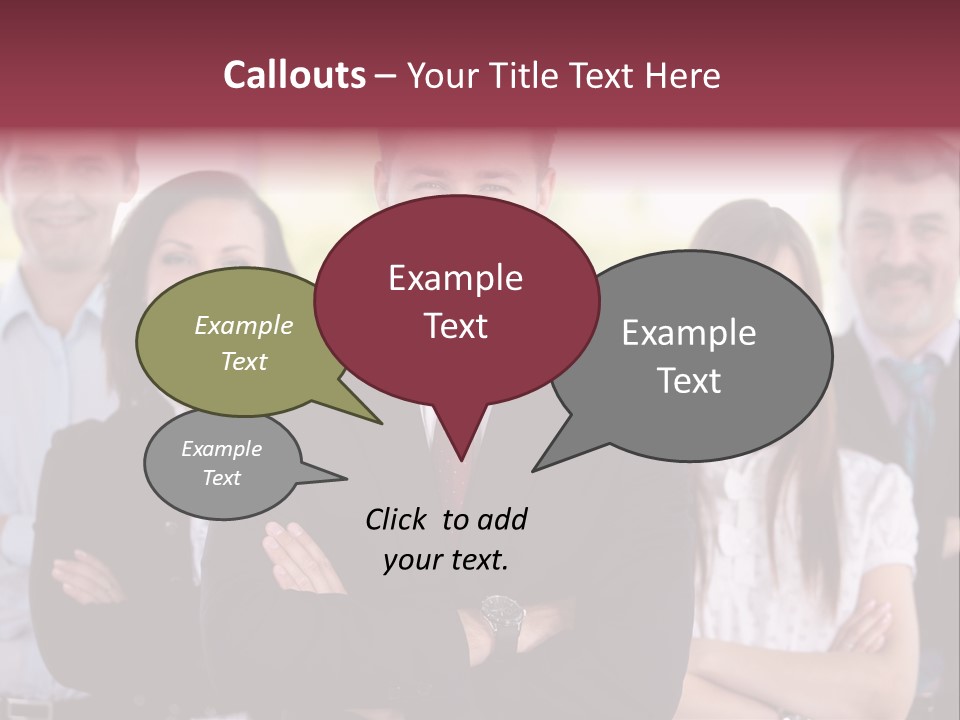 Boss People Lifestyle PowerPoint Template