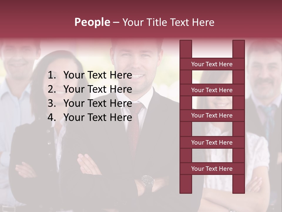 Boss People Lifestyle PowerPoint Template