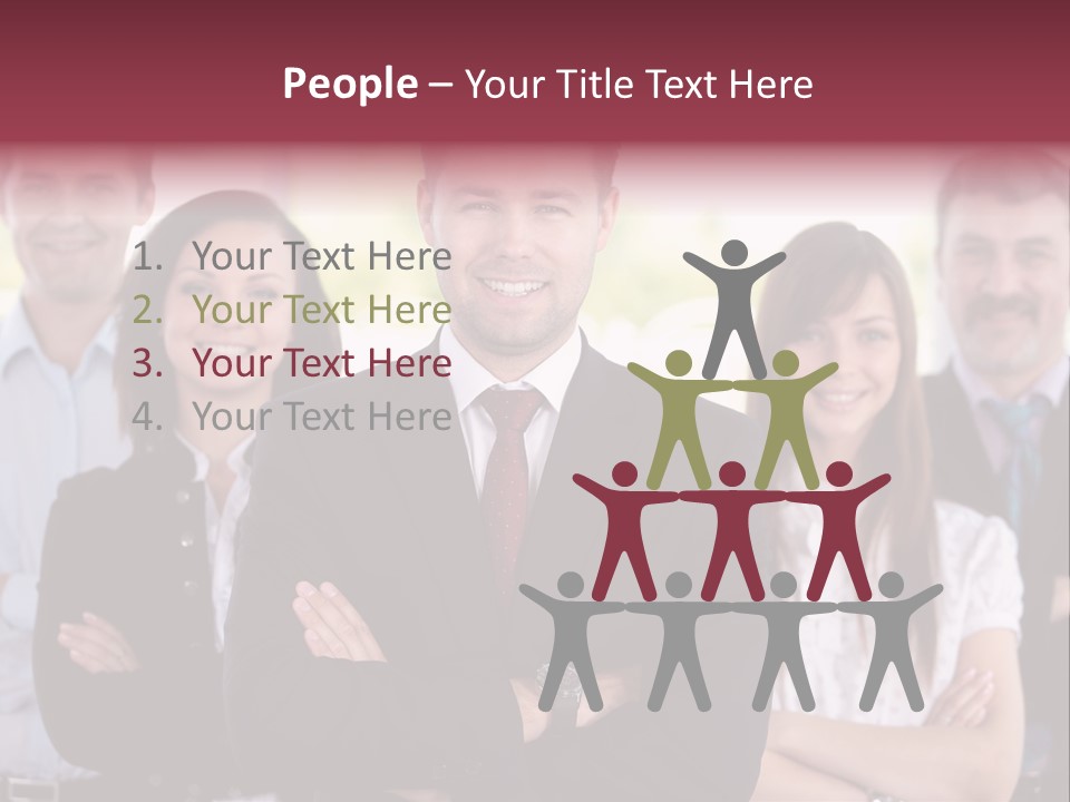 Boss People Lifestyle PowerPoint Template