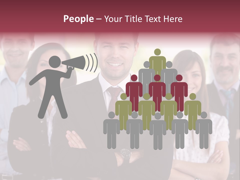 Boss People Lifestyle PowerPoint Template