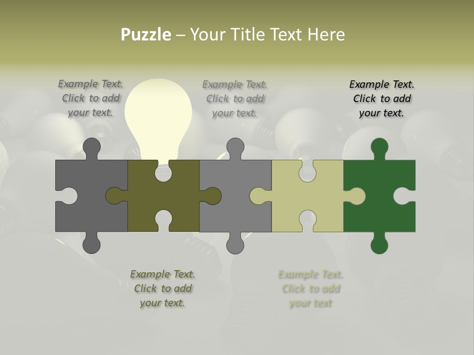 Inspiration Creativity Gradient PowerPoint Template