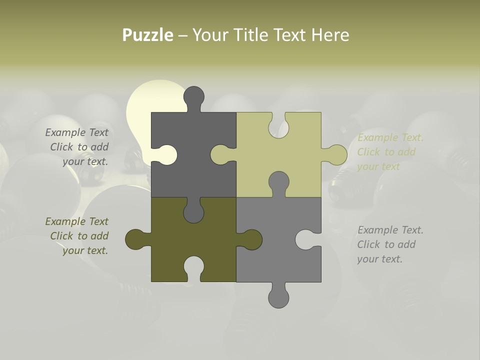 Inspiration Creativity Gradient PowerPoint Template