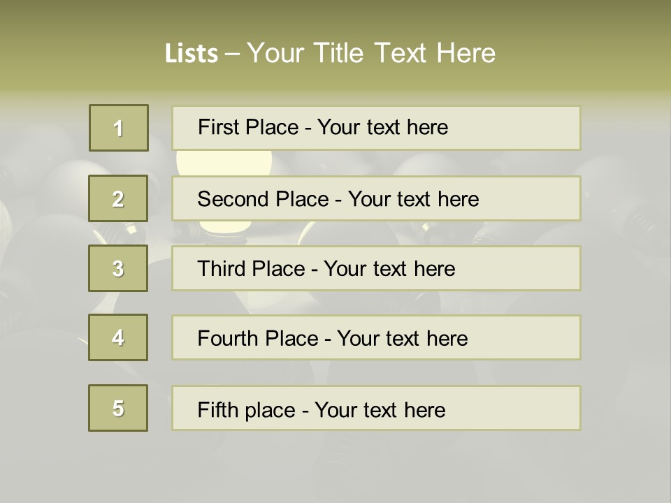 Inspiration Creativity Gradient PowerPoint Template