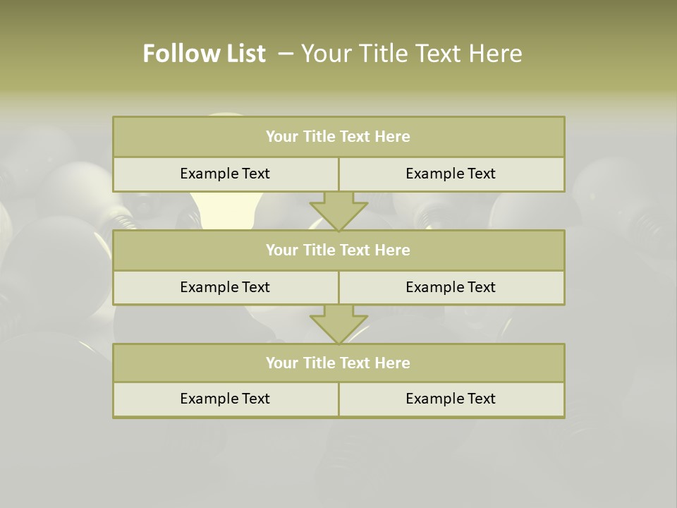 Inspiration Creativity Gradient PowerPoint Template