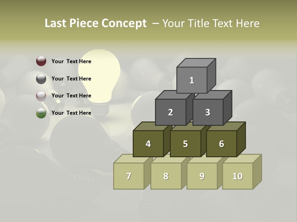 Inspiration Creativity Gradient PowerPoint Template