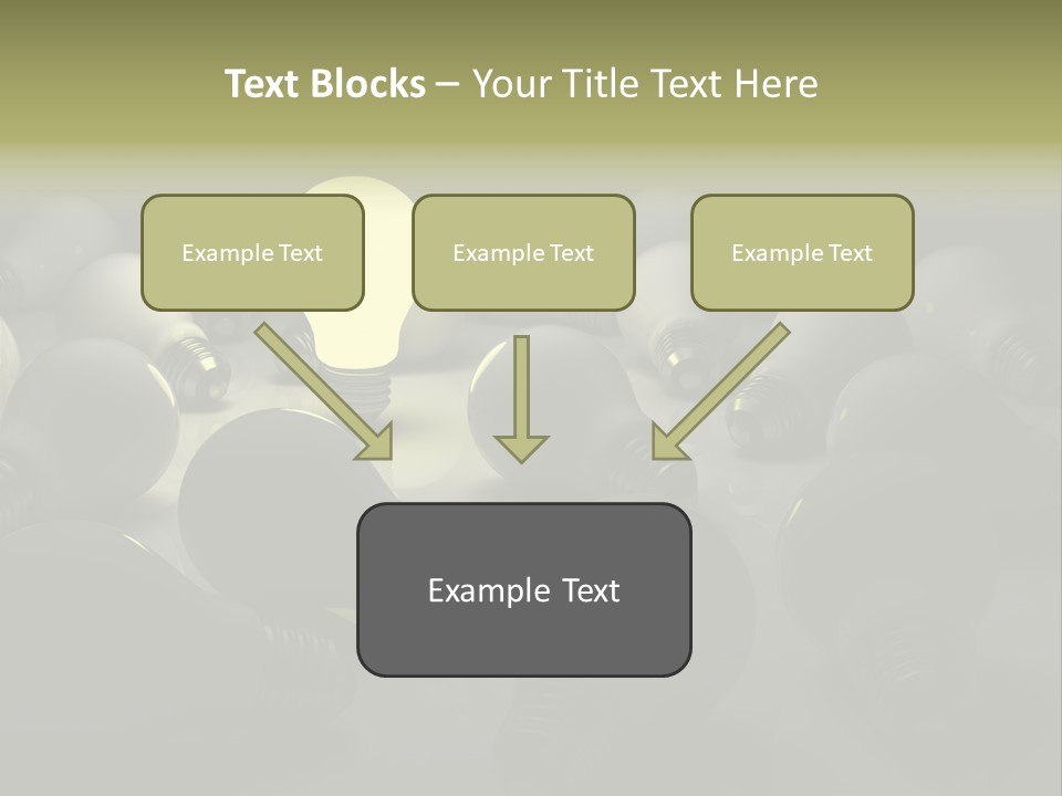 Inspiration Creativity Gradient PowerPoint Template