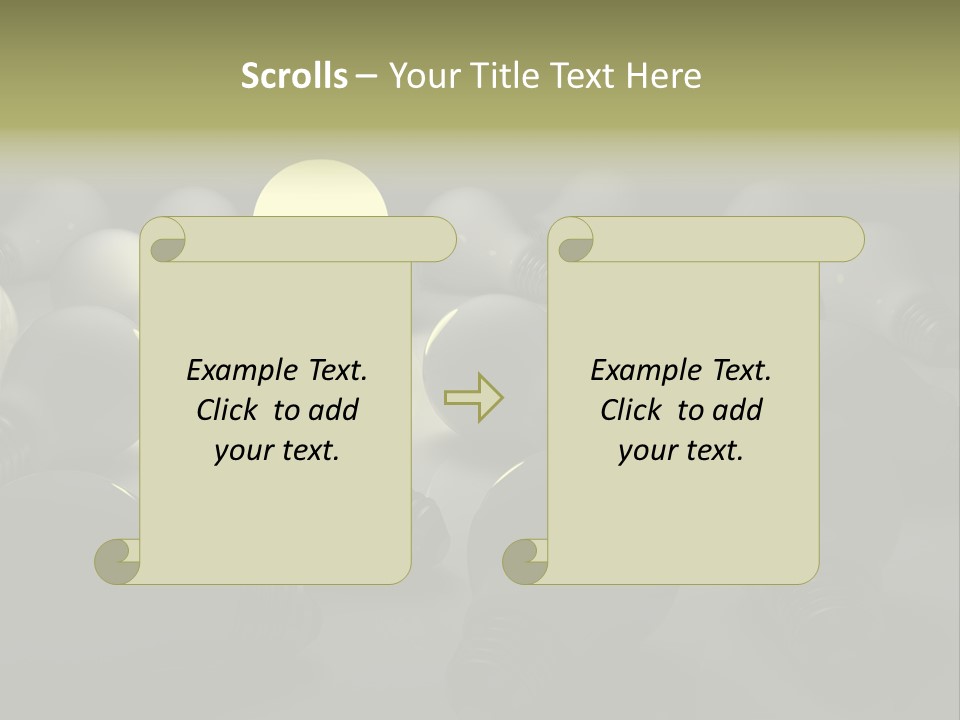 Inspiration Creativity Gradient PowerPoint Template