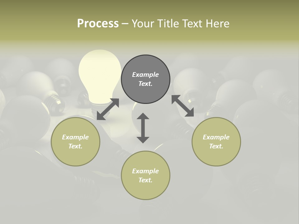 Inspiration Creativity Gradient PowerPoint Template