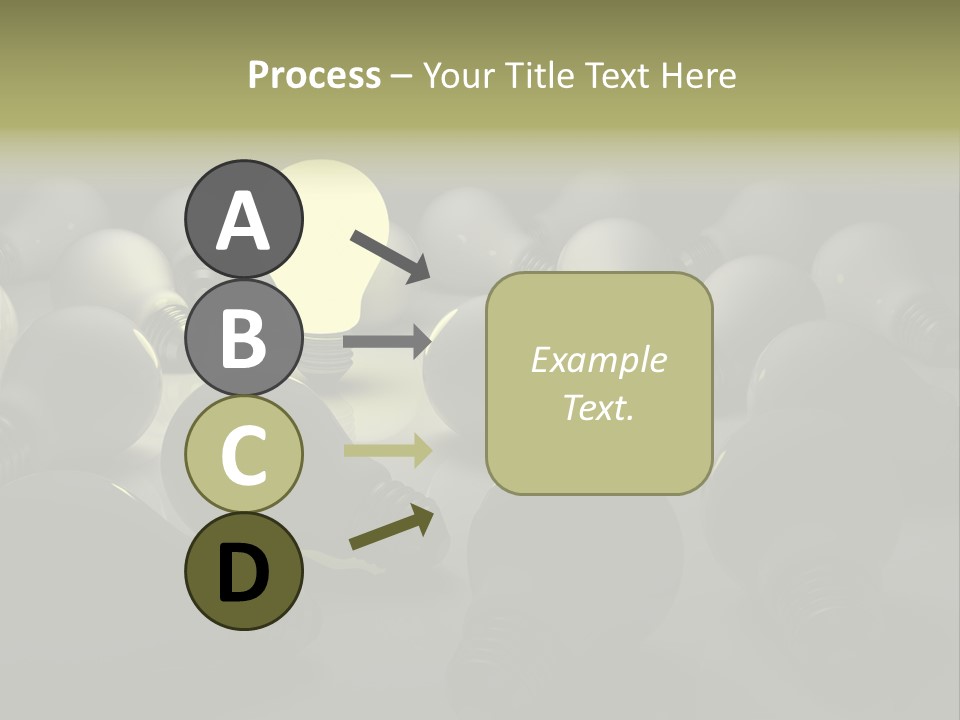 Inspiration Creativity Gradient PowerPoint Template