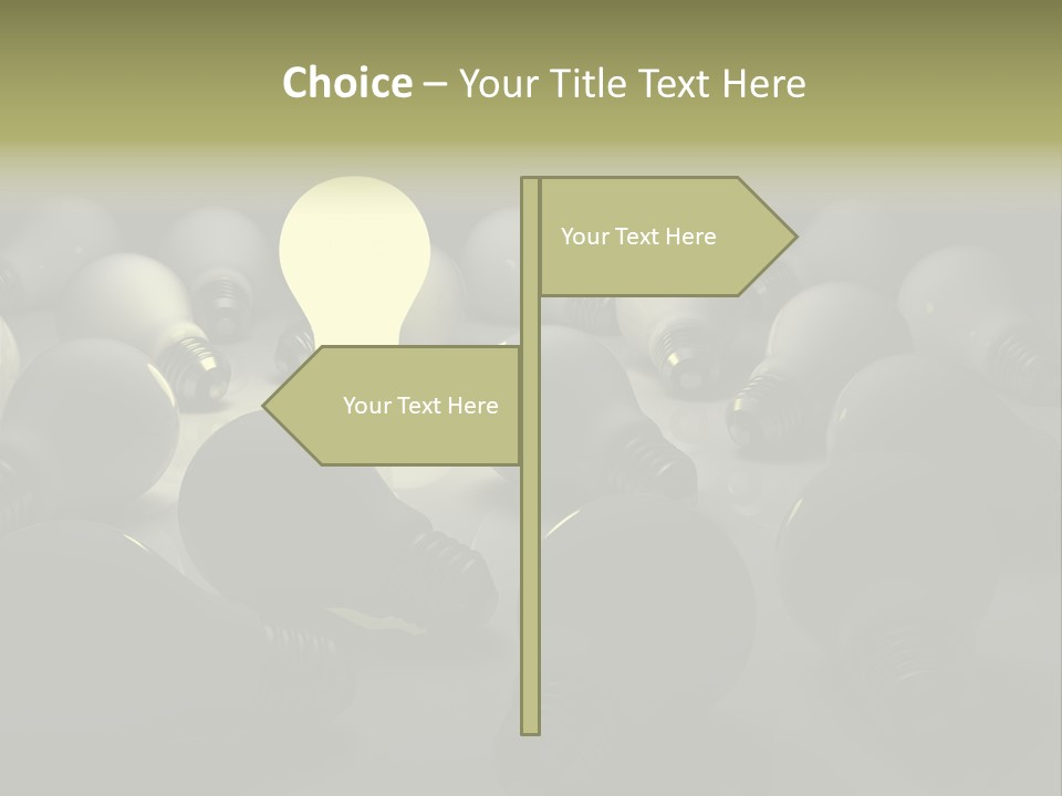 Inspiration Creativity Gradient PowerPoint Template