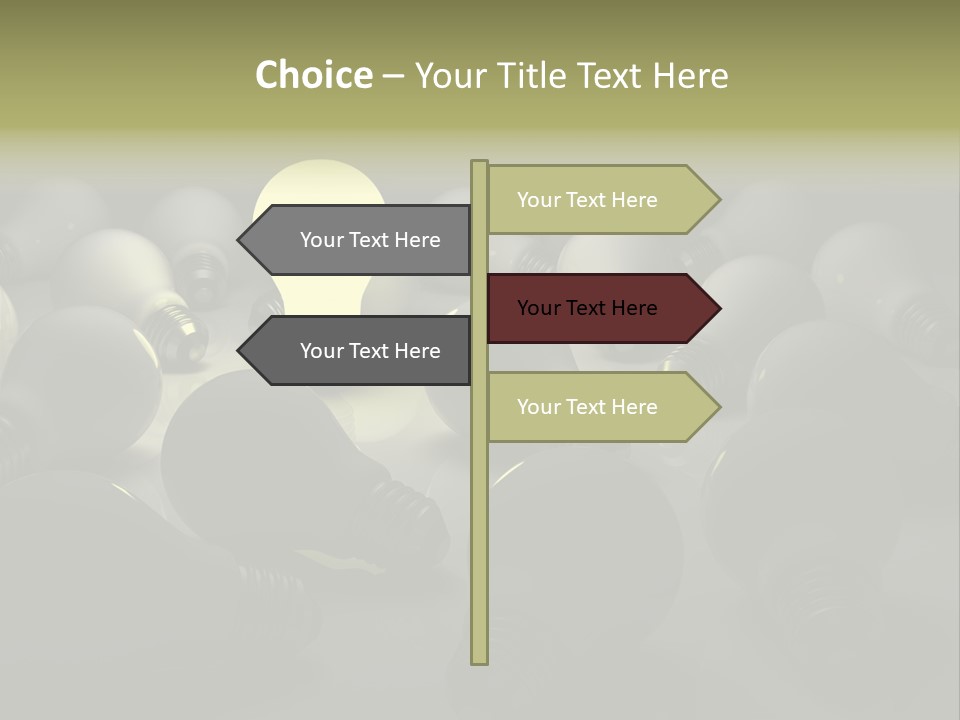 Inspiration Creativity Gradient PowerPoint Template
