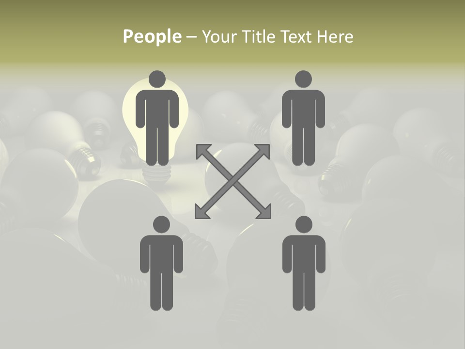 Inspiration Creativity Gradient PowerPoint Template