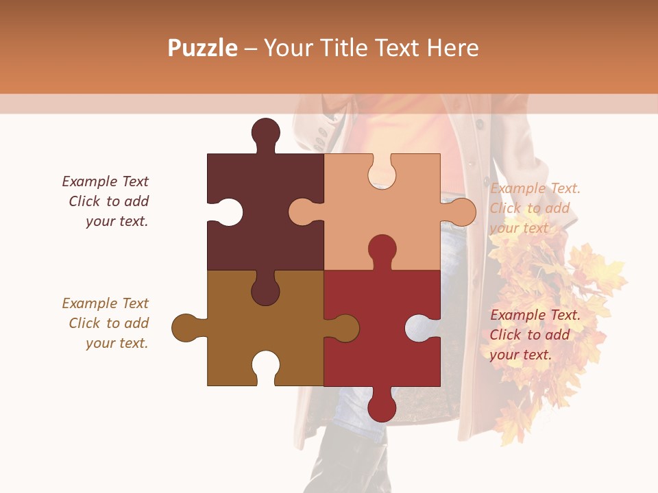 Overcoat Fall Natural PowerPoint Template