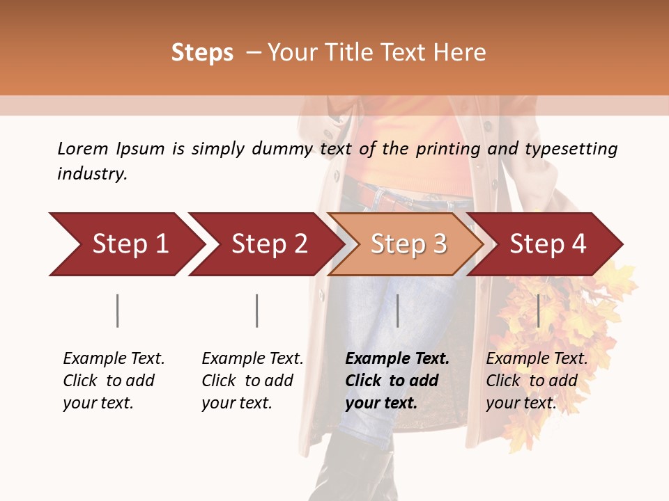 Overcoat Fall Natural PowerPoint Template
