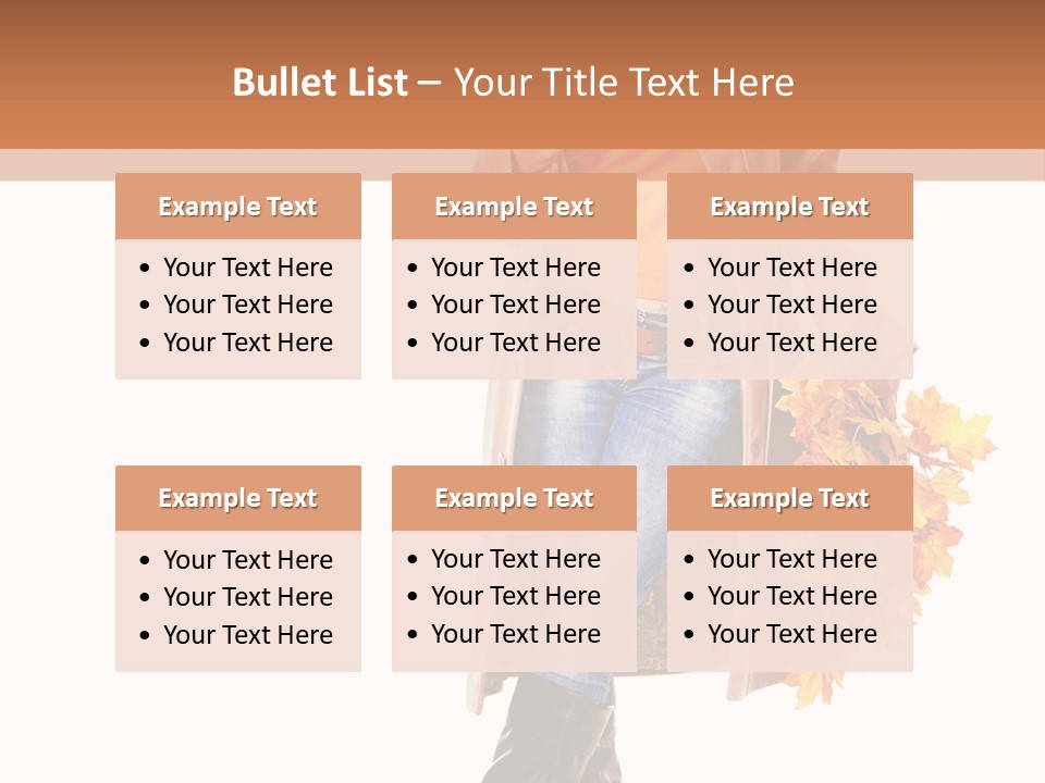 Overcoat Fall Natural PowerPoint Template