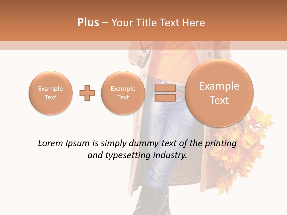 Overcoat Fall Natural PowerPoint Template