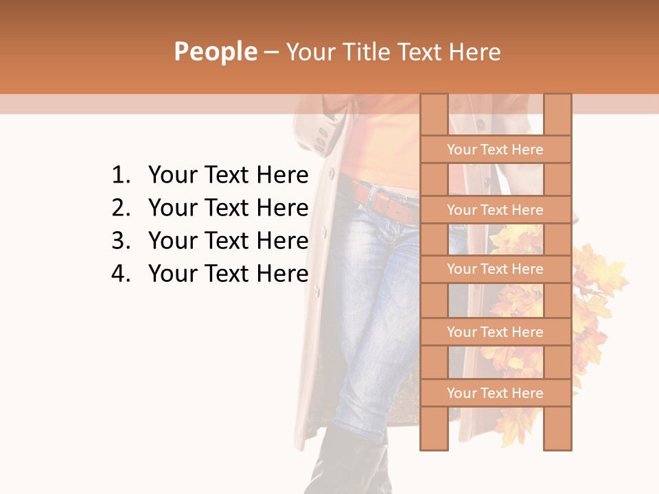 Overcoat Fall Natural PowerPoint Template