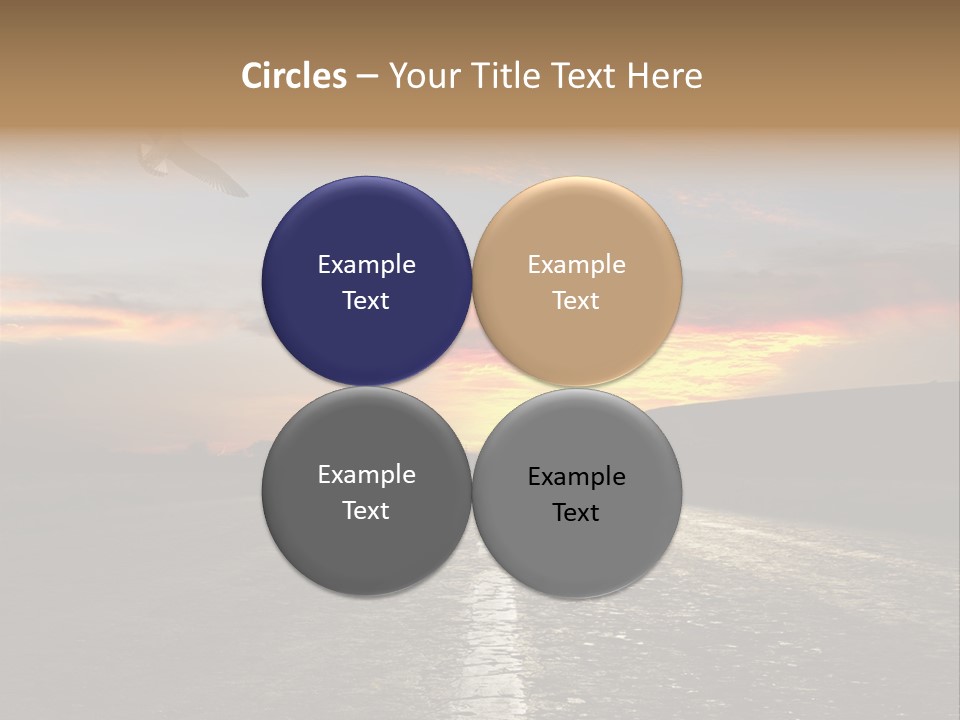 Marking Forward Moody PowerPoint Template