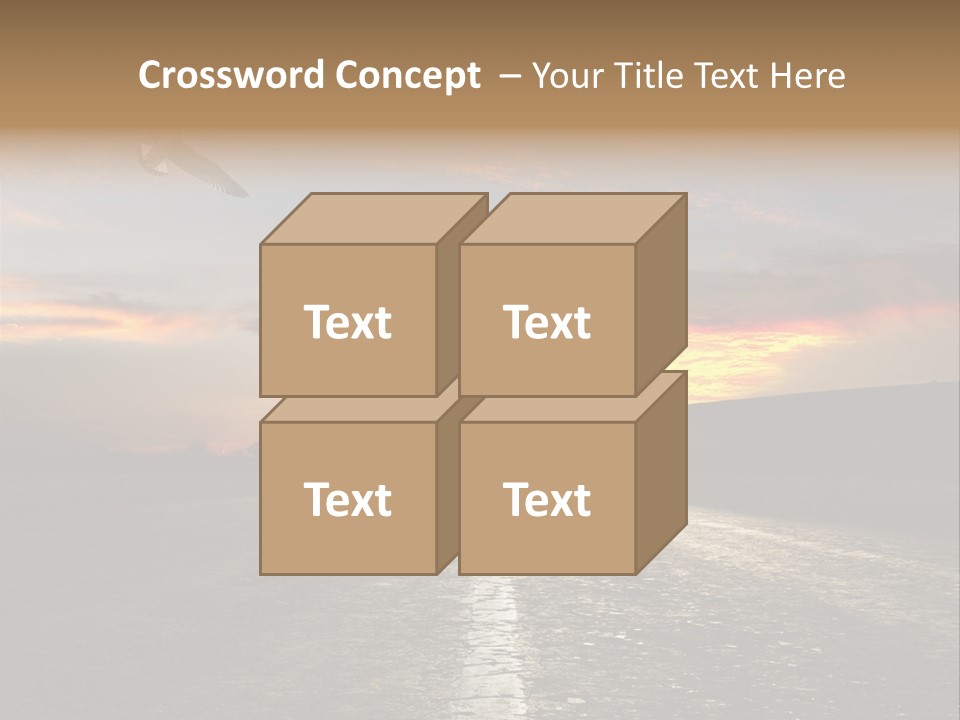 Marking Forward Moody PowerPoint Template