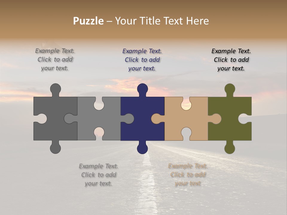 Marking Forward Moody PowerPoint Template