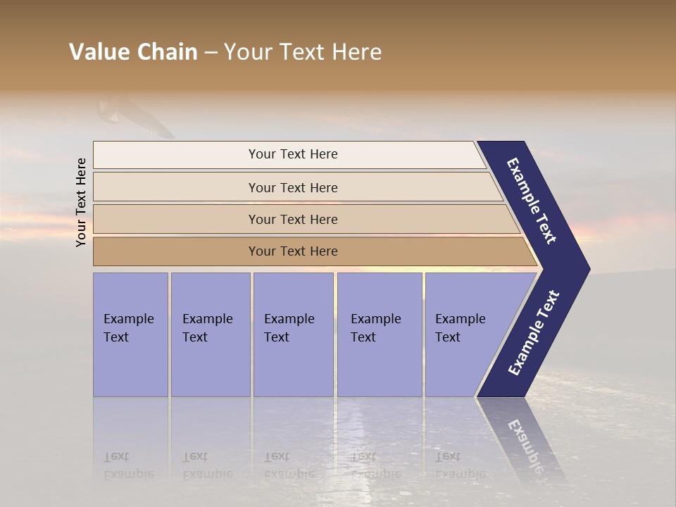 Marking Forward Moody PowerPoint Template