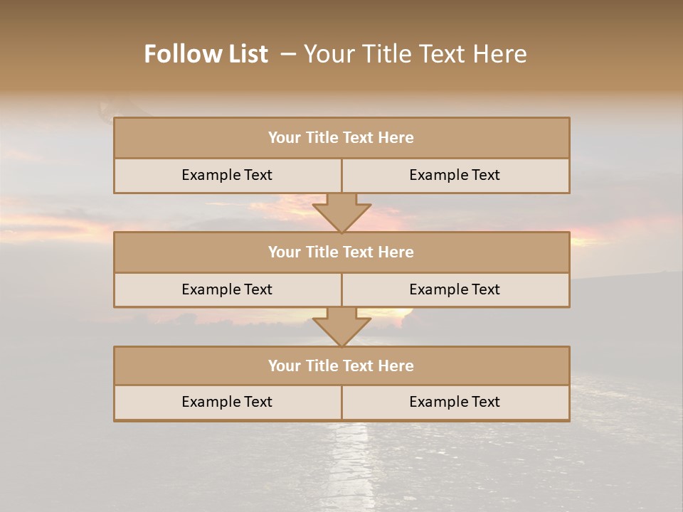 Marking Forward Moody PowerPoint Template