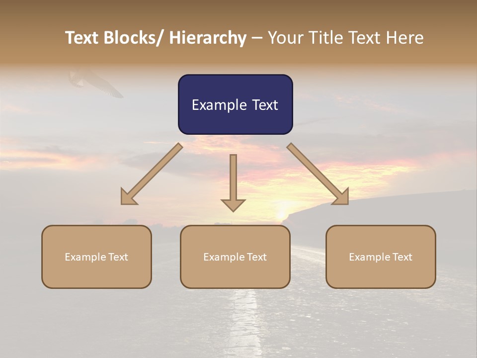 Marking Forward Moody PowerPoint Template