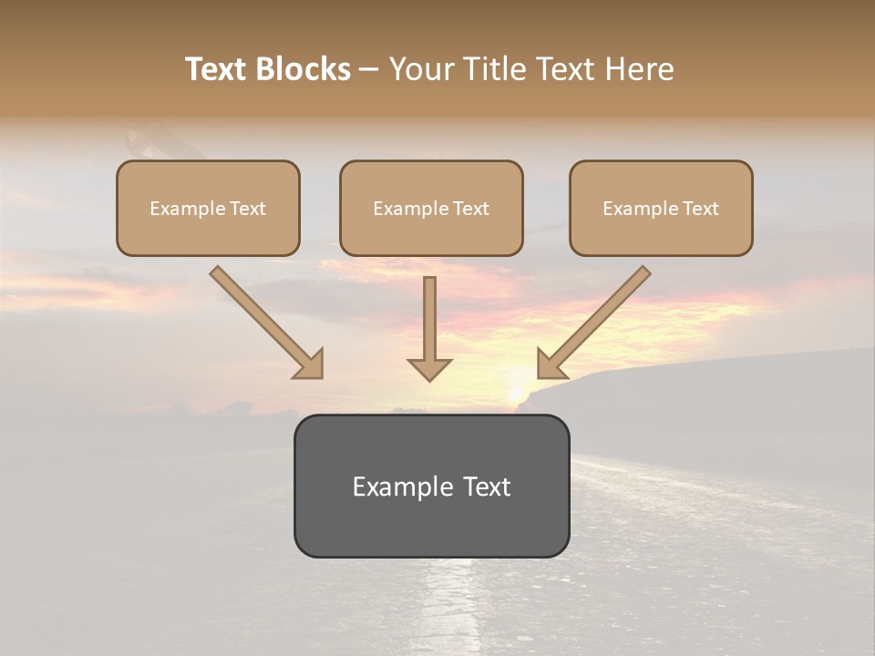 Marking Forward Moody PowerPoint Template