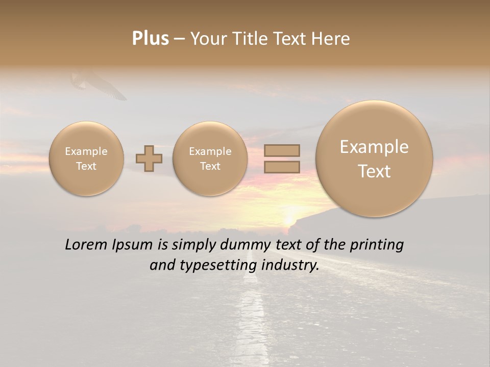 Marking Forward Moody PowerPoint Template