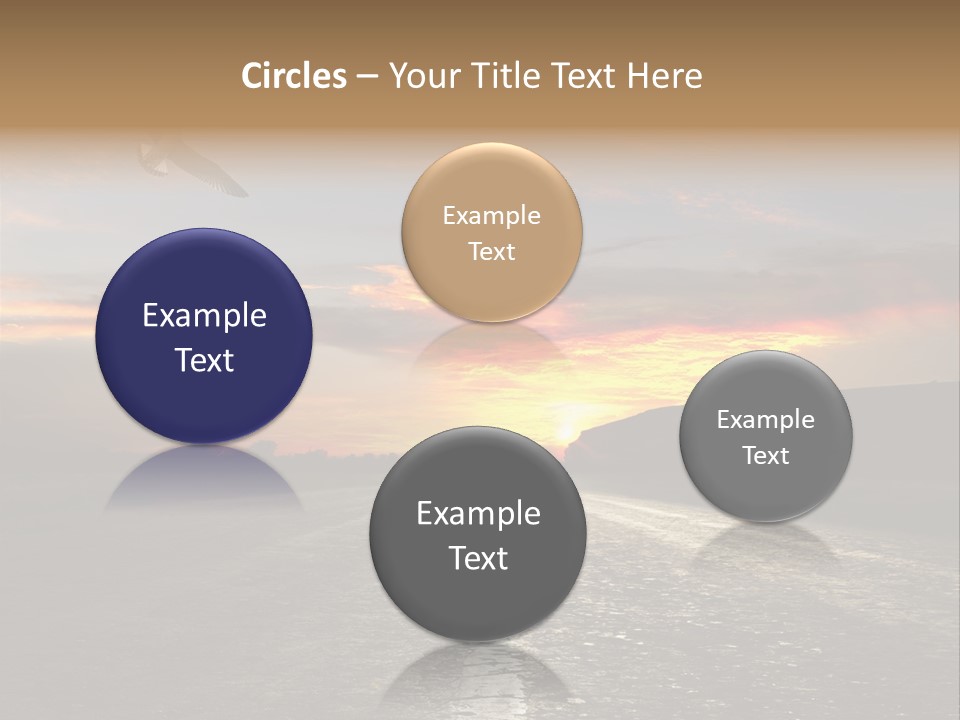 Marking Forward Moody PowerPoint Template