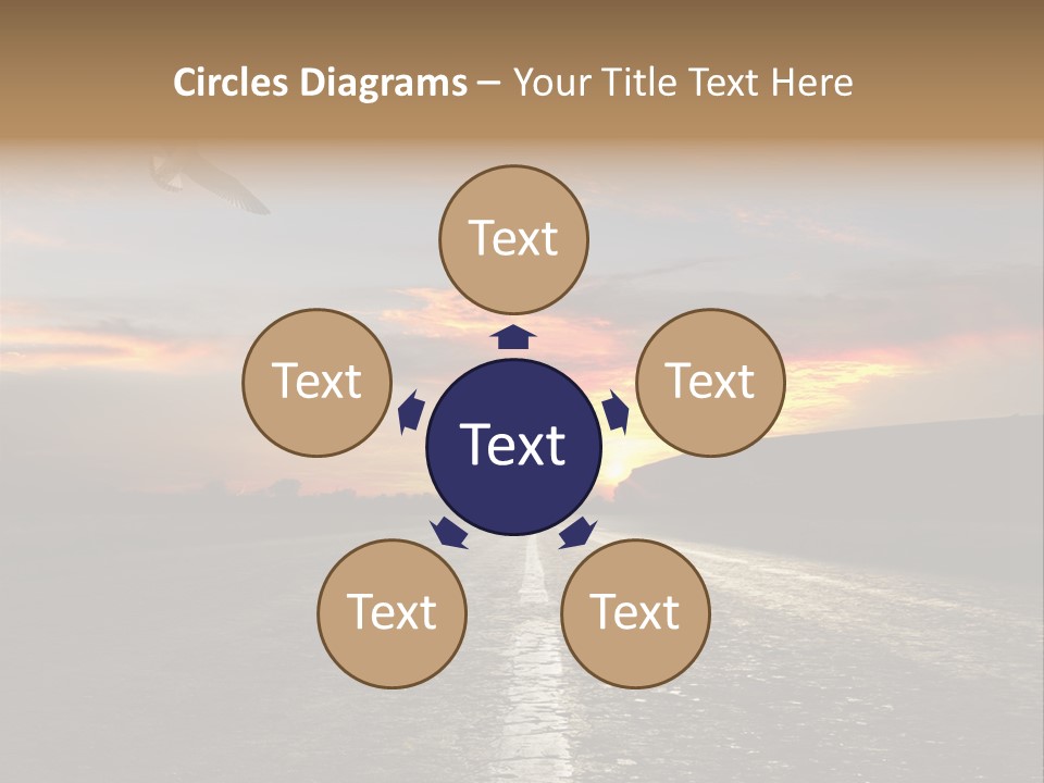 Marking Forward Moody PowerPoint Template