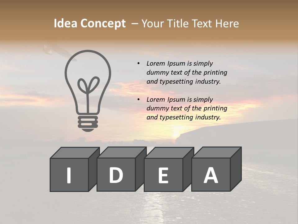 Marking Forward Moody PowerPoint Template