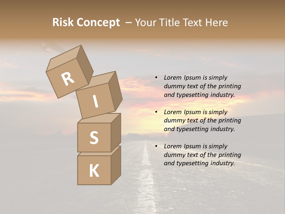 Marking Forward Moody PowerPoint Template