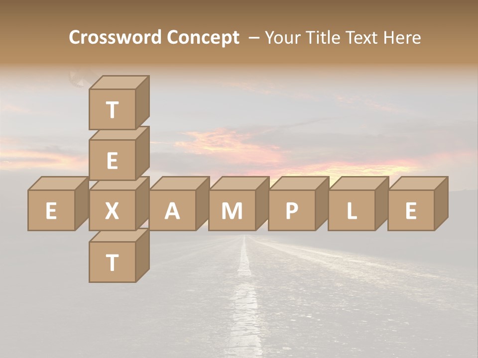 Marking Forward Moody PowerPoint Template