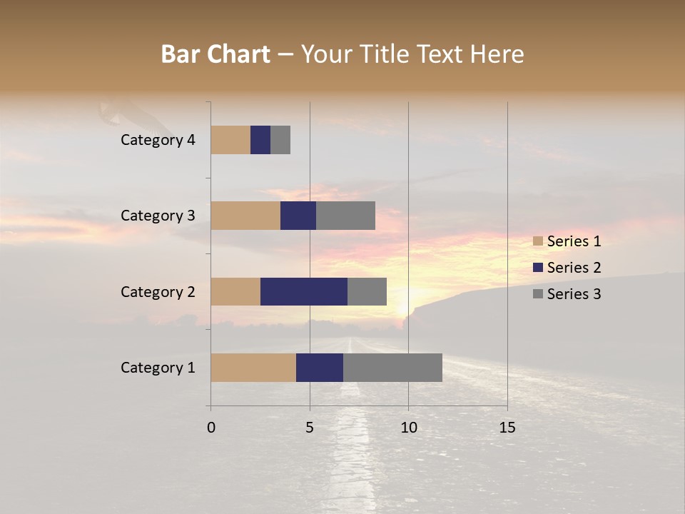 Marking Forward Moody PowerPoint Template