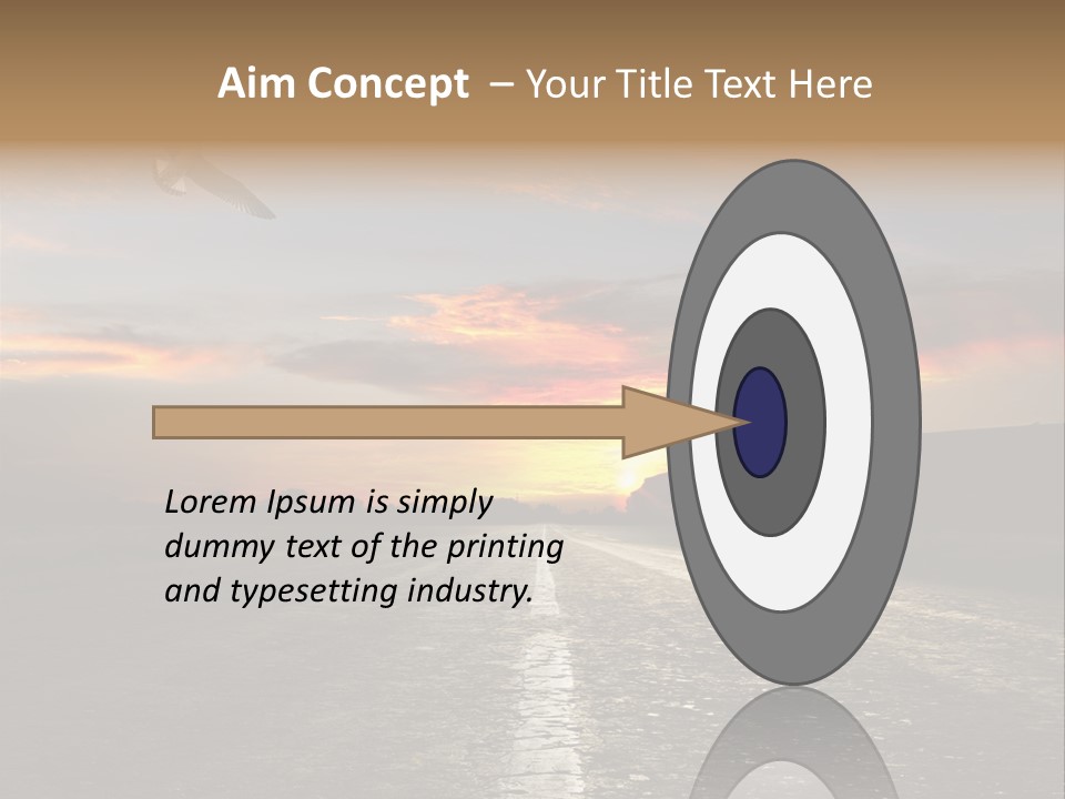 Marking Forward Moody PowerPoint Template