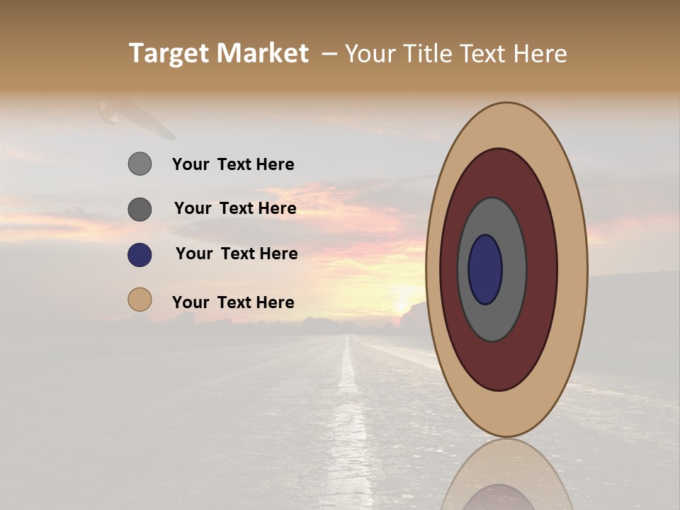 Marking Forward Moody PowerPoint Template