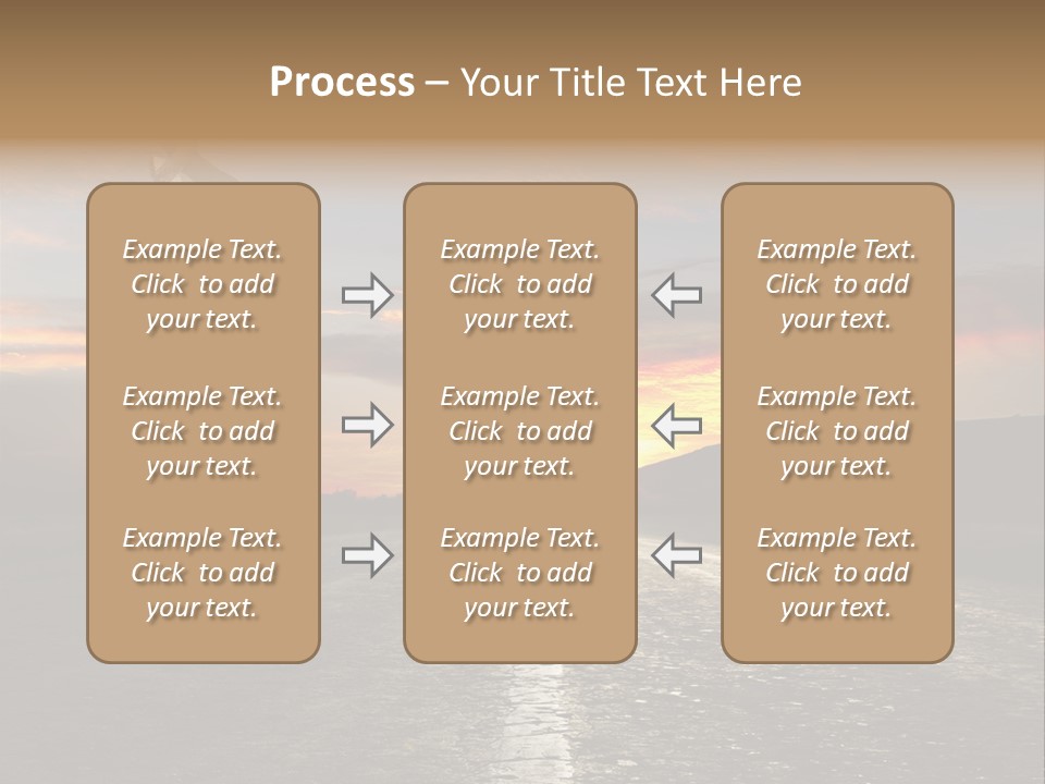 Marking Forward Moody PowerPoint Template