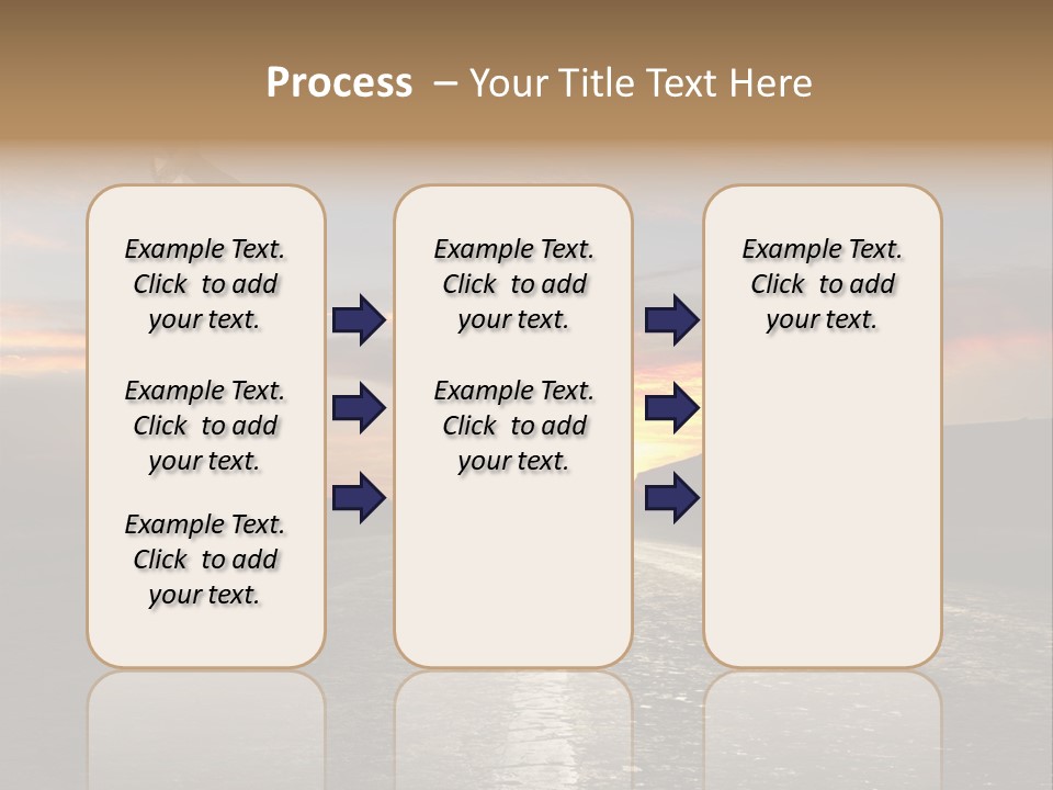 Marking Forward Moody PowerPoint Template