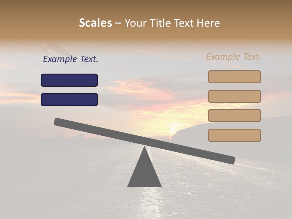 Marking Forward Moody PowerPoint Template