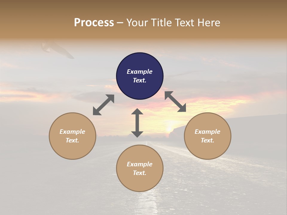 Marking Forward Moody PowerPoint Template