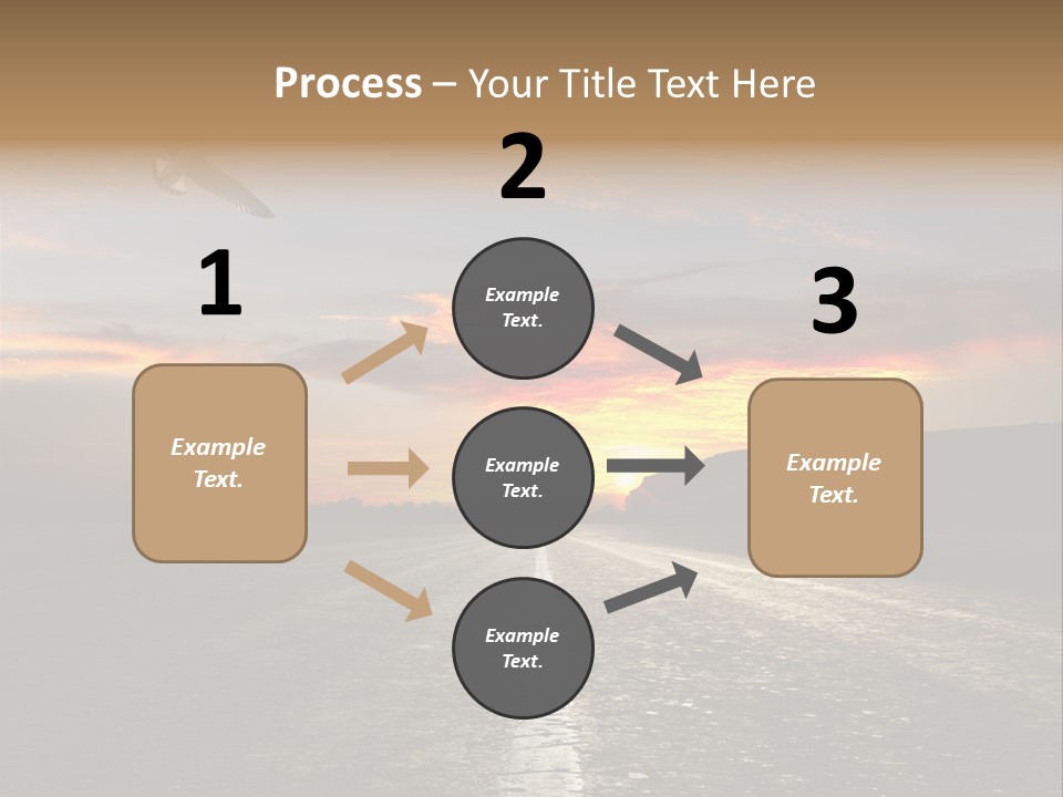 Marking Forward Moody PowerPoint Template
