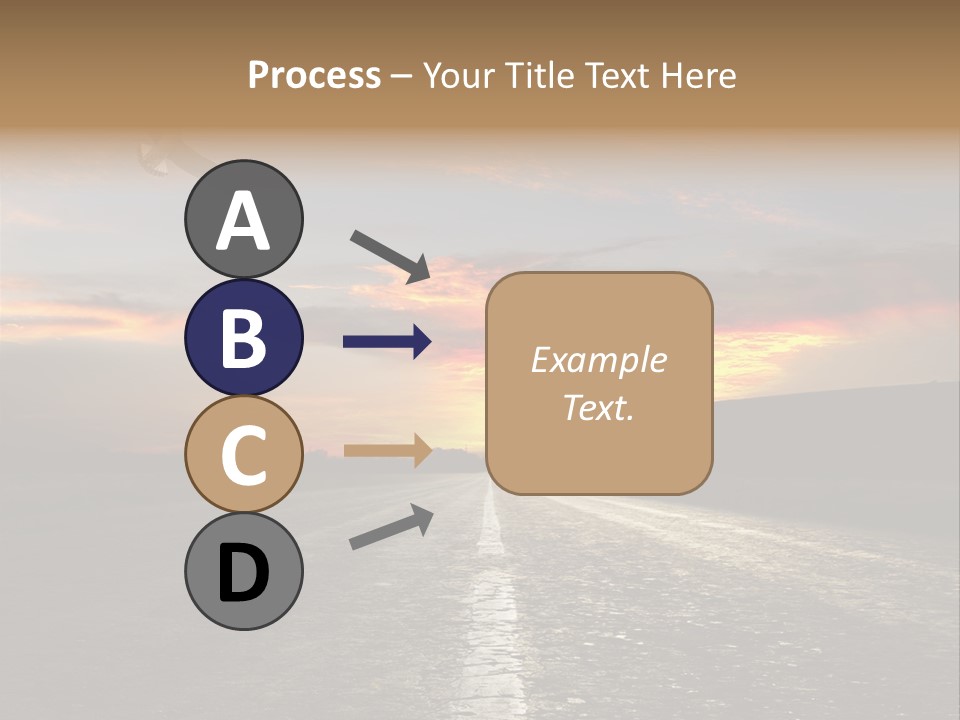 Marking Forward Moody PowerPoint Template