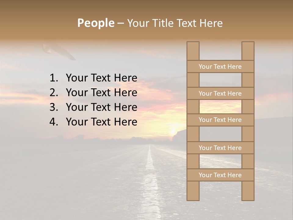 Marking Forward Moody PowerPoint Template