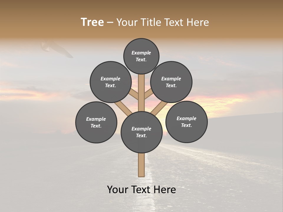 Marking Forward Moody PowerPoint Template