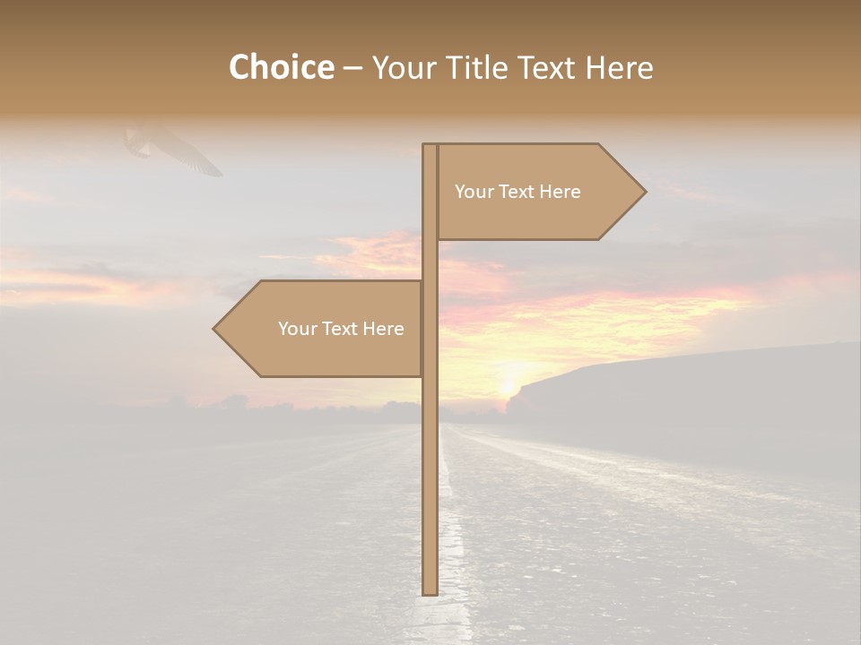 Marking Forward Moody PowerPoint Template