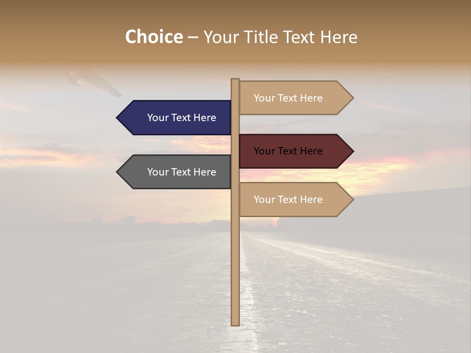 Marking Forward Moody PowerPoint Template