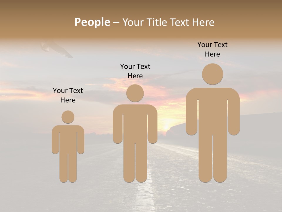 Marking Forward Moody PowerPoint Template