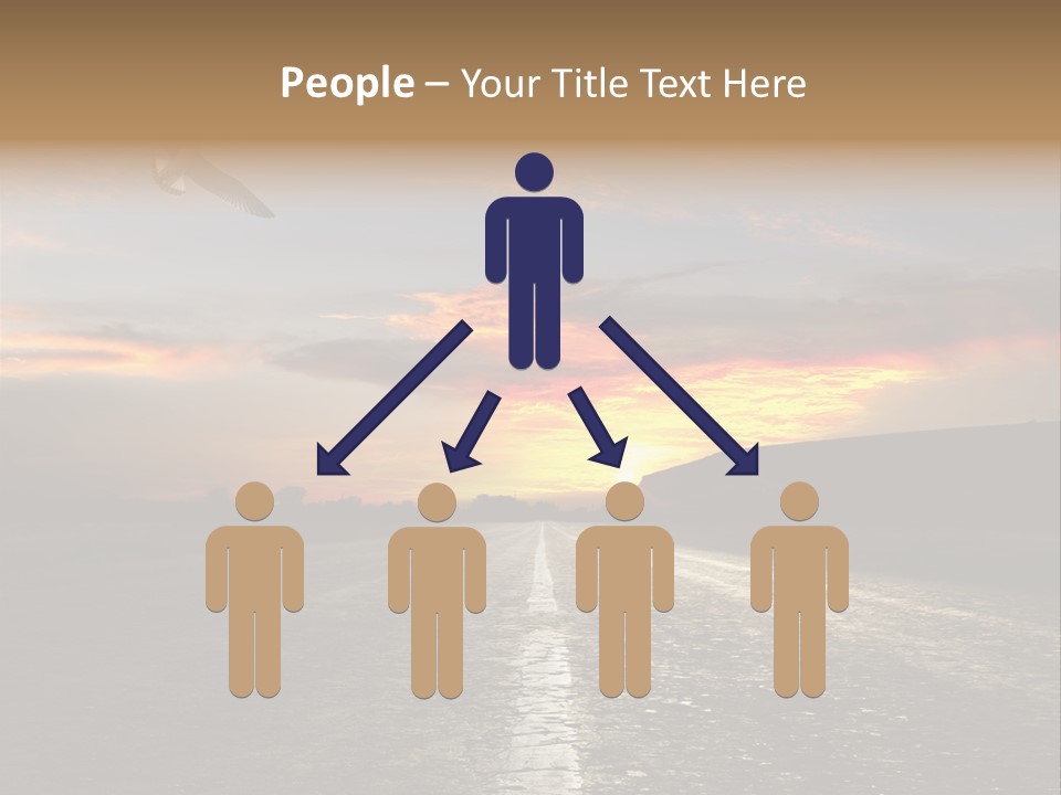 Marking Forward Moody PowerPoint Template